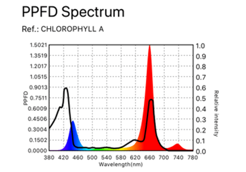 GroStrip spectrum